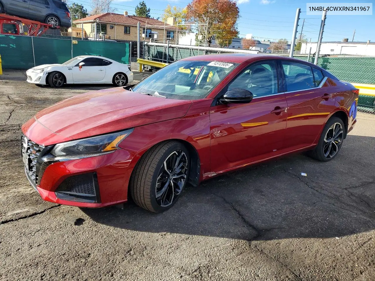 NISSAN ALTIMA 2024, VIN 1N4BL4CWXRN341967