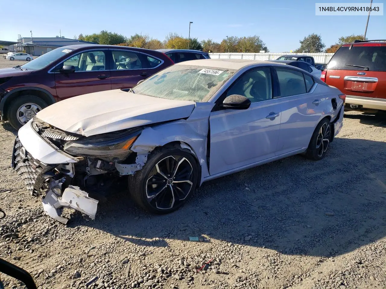 NISSAN ALTIMA 2024, VIN 1N4BL4CV9RN418643