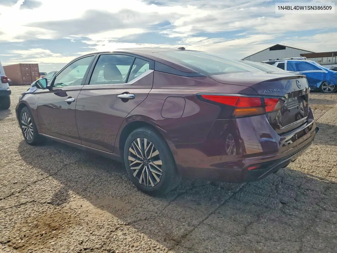 2025 NISSAN ALTIMA VIN 1N4BL4DW1SN386509 — фото 2