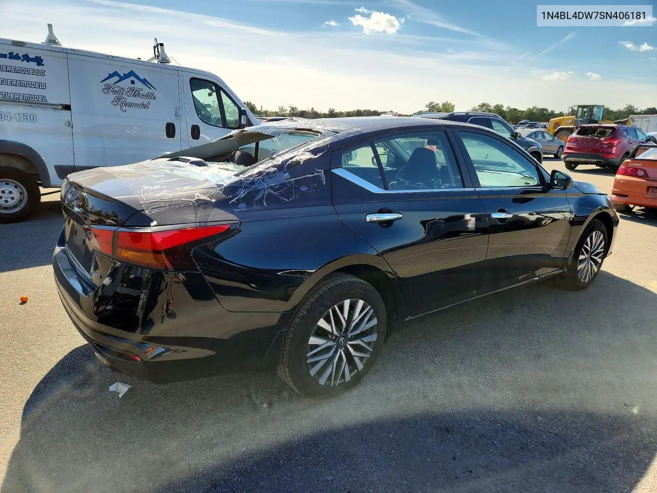 2025 NISSAN ALTIMA VIN 1N4BL4DW7SN406181 — фото 3