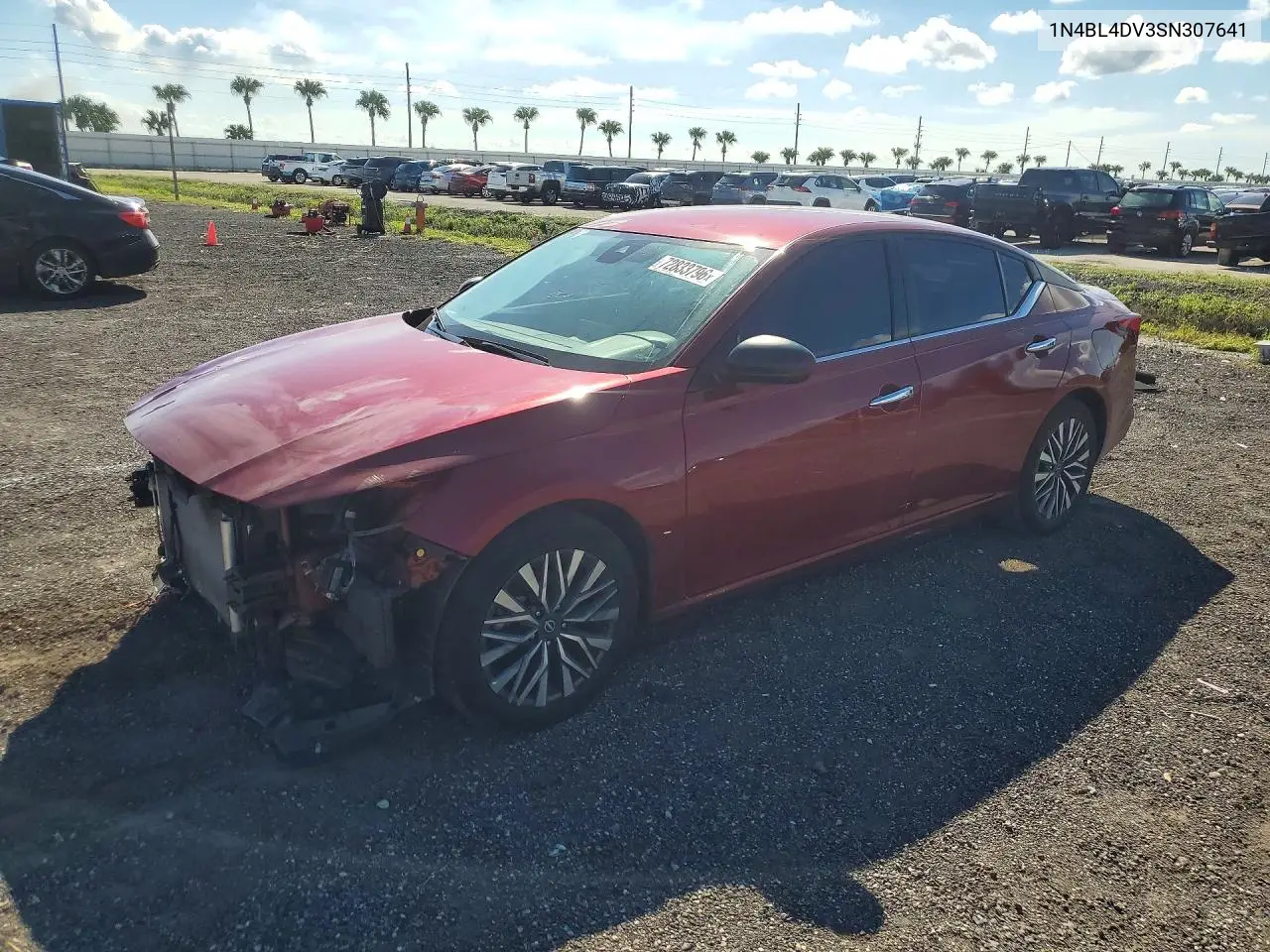 NISSAN ALTIMA 2025, VIN 1N4BL4DV3SN307641