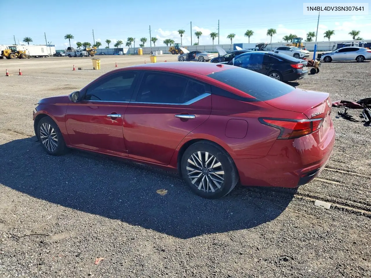 2025 NISSAN ALTIMA VIN 1N4BL4DV3SN307641 — фото 2