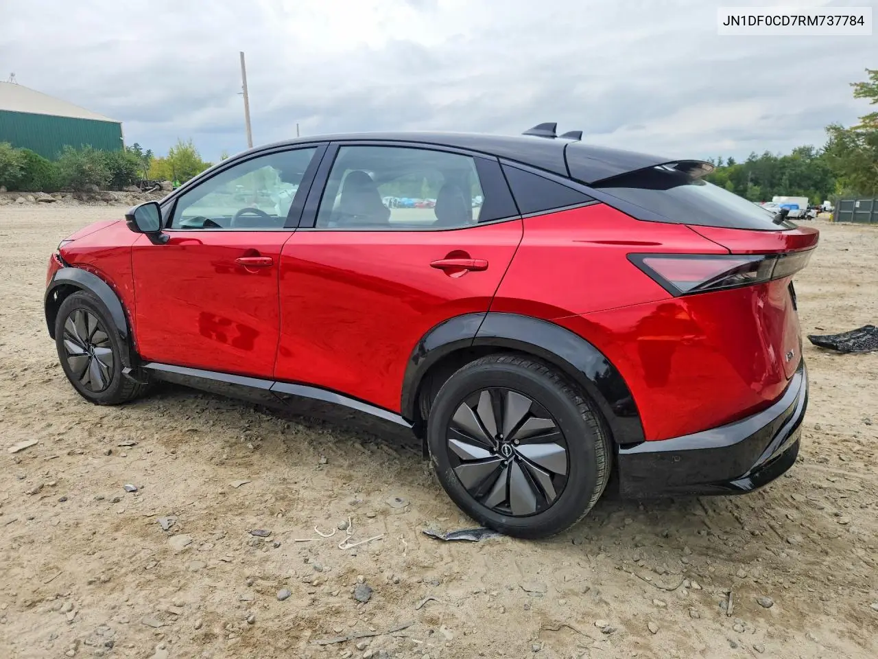 2024 NISSAN ARIYA VIN JN1DF0CD7RM737784 — фото 2