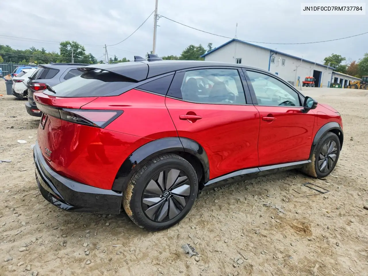 2024 NISSAN ARIYA VIN JN1DF0CD7RM737784 — фото 3