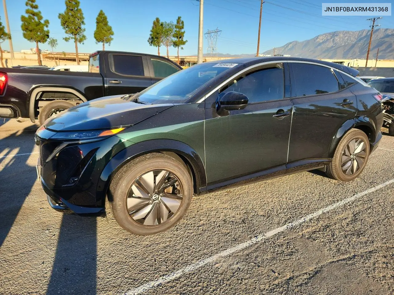 NISSAN ARIYA 2024, VIN JN1BF0BAXRM431368