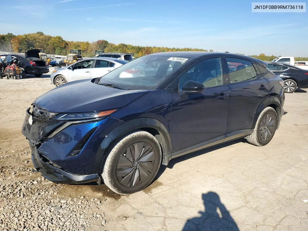 NISSAN ARIYA 2024, VIN JN1DF0BB9RM736118