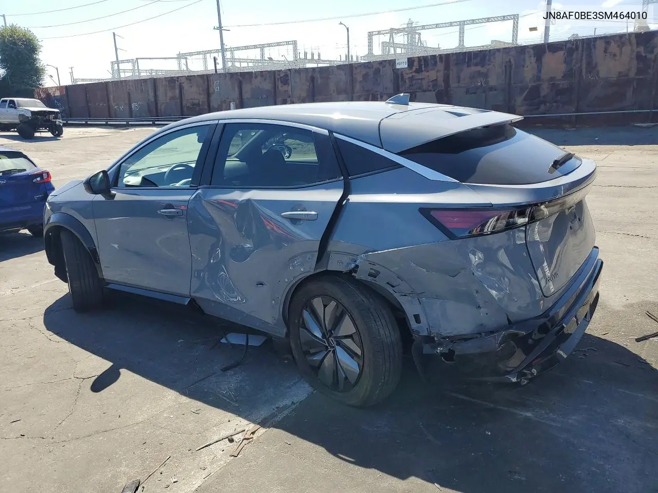 2025 NISSAN ARIYA VIN JN8AF0BE3SM464010 — фото 2