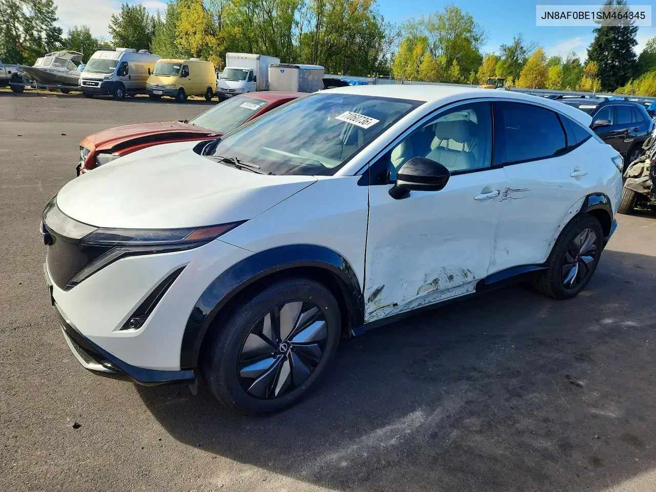 NISSAN ARIYA 2025, VIN JN8AF0BE1SM464345