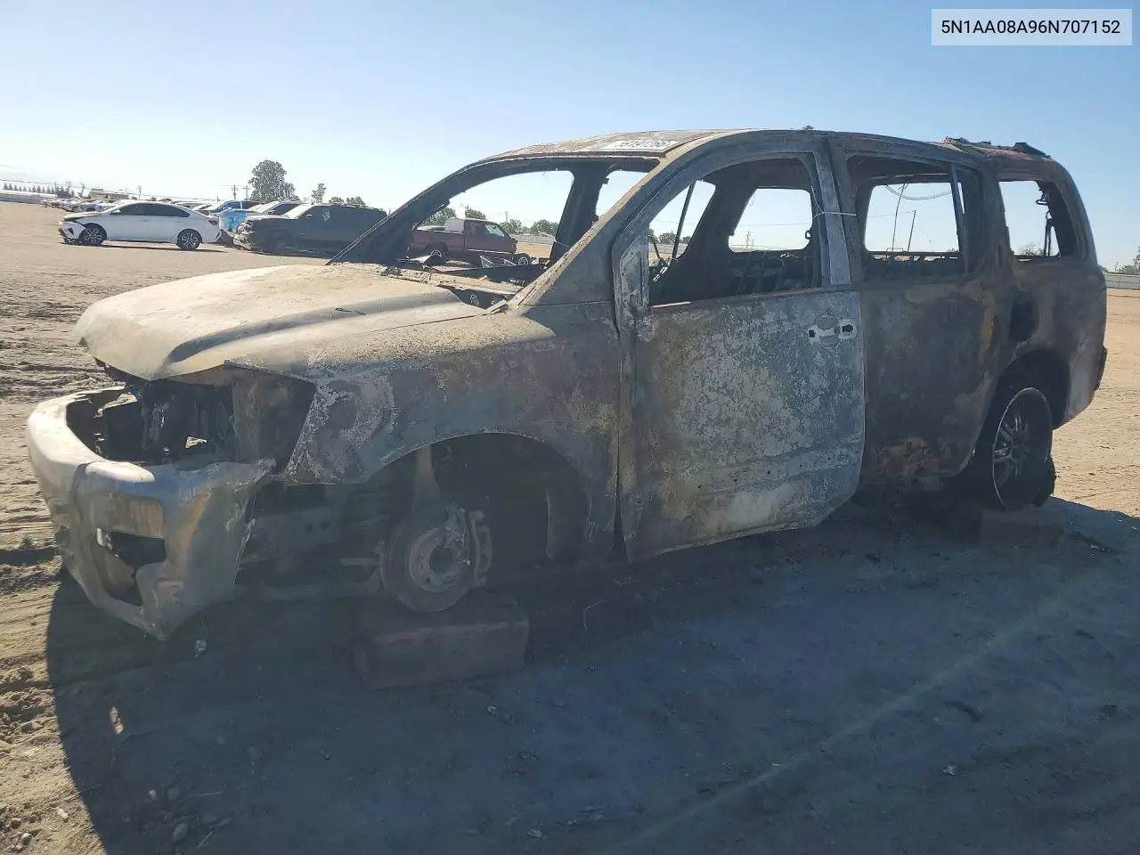 NISSAN ARMADA 2006, VIN 5N1AA08A96N707152