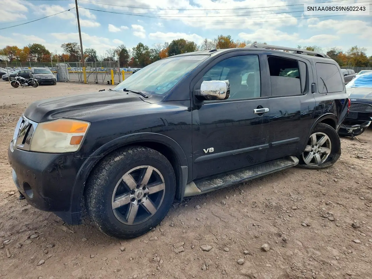 NISSAN ARMADA 2010, VIN 5N1AA08C59N602243