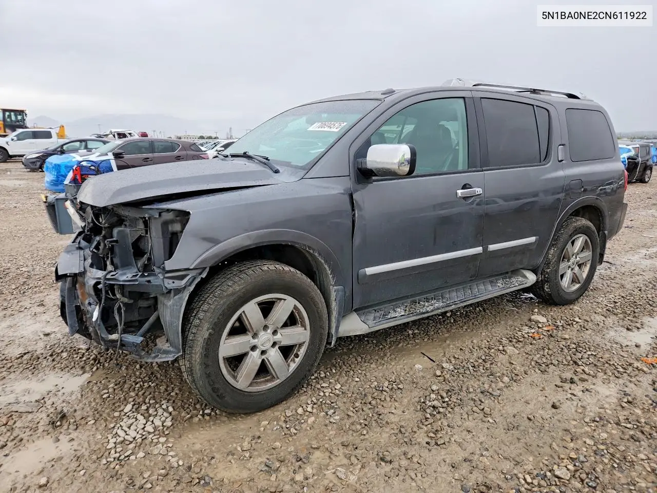 NISSAN ARMADA 2012, VIN 5N1BA0NE2CN611922
