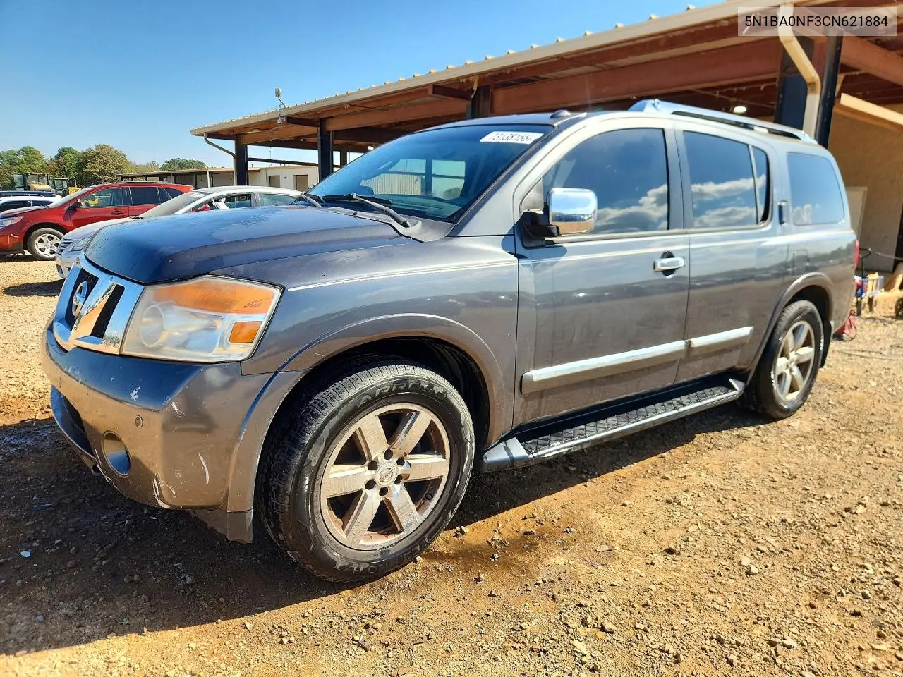 NISSAN ARMADA 2012, VIN 5N1BA0NF3CN621884