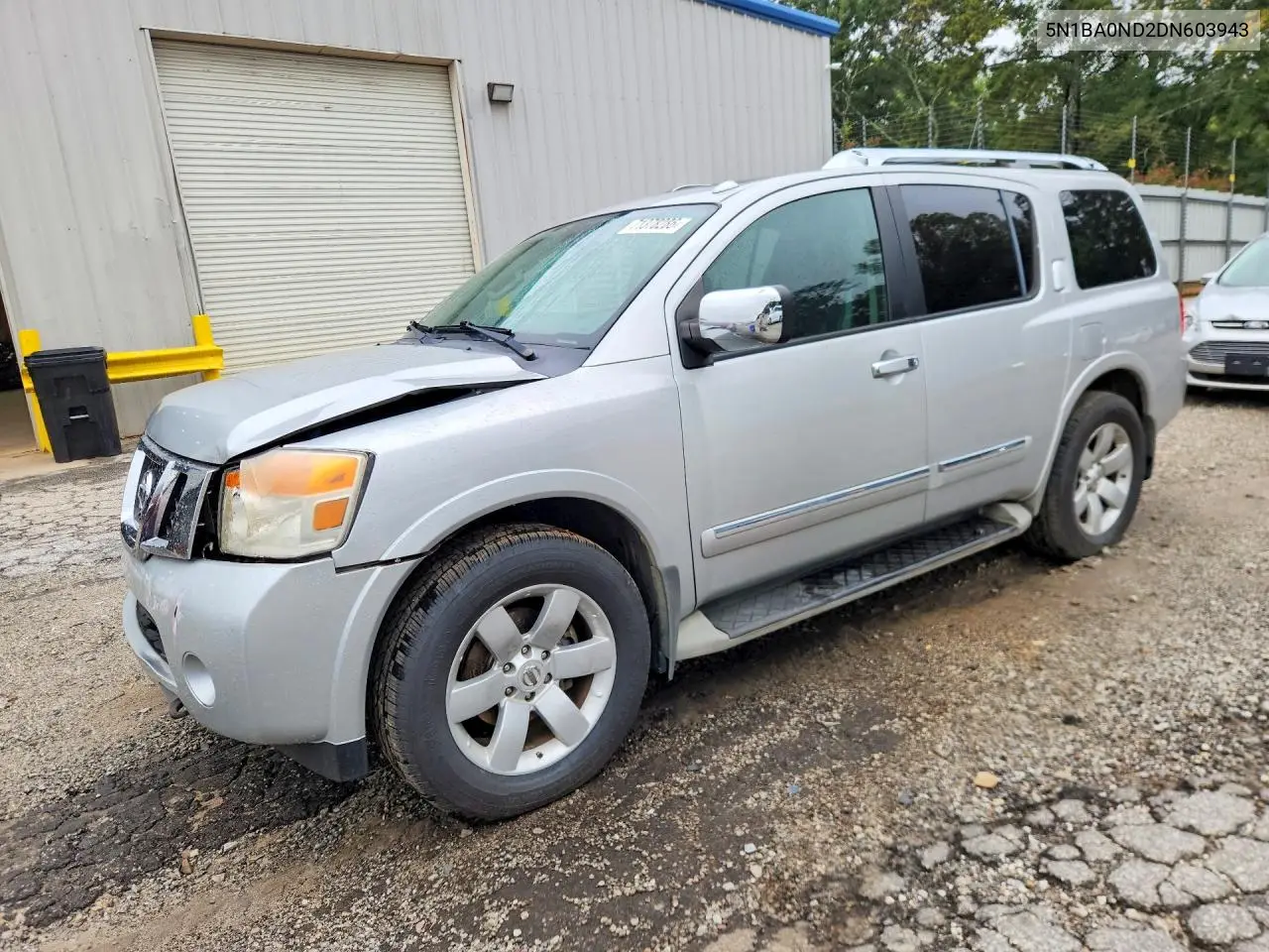 NISSAN ARMADA 2013, VIN 5N1BA0ND2DN603943