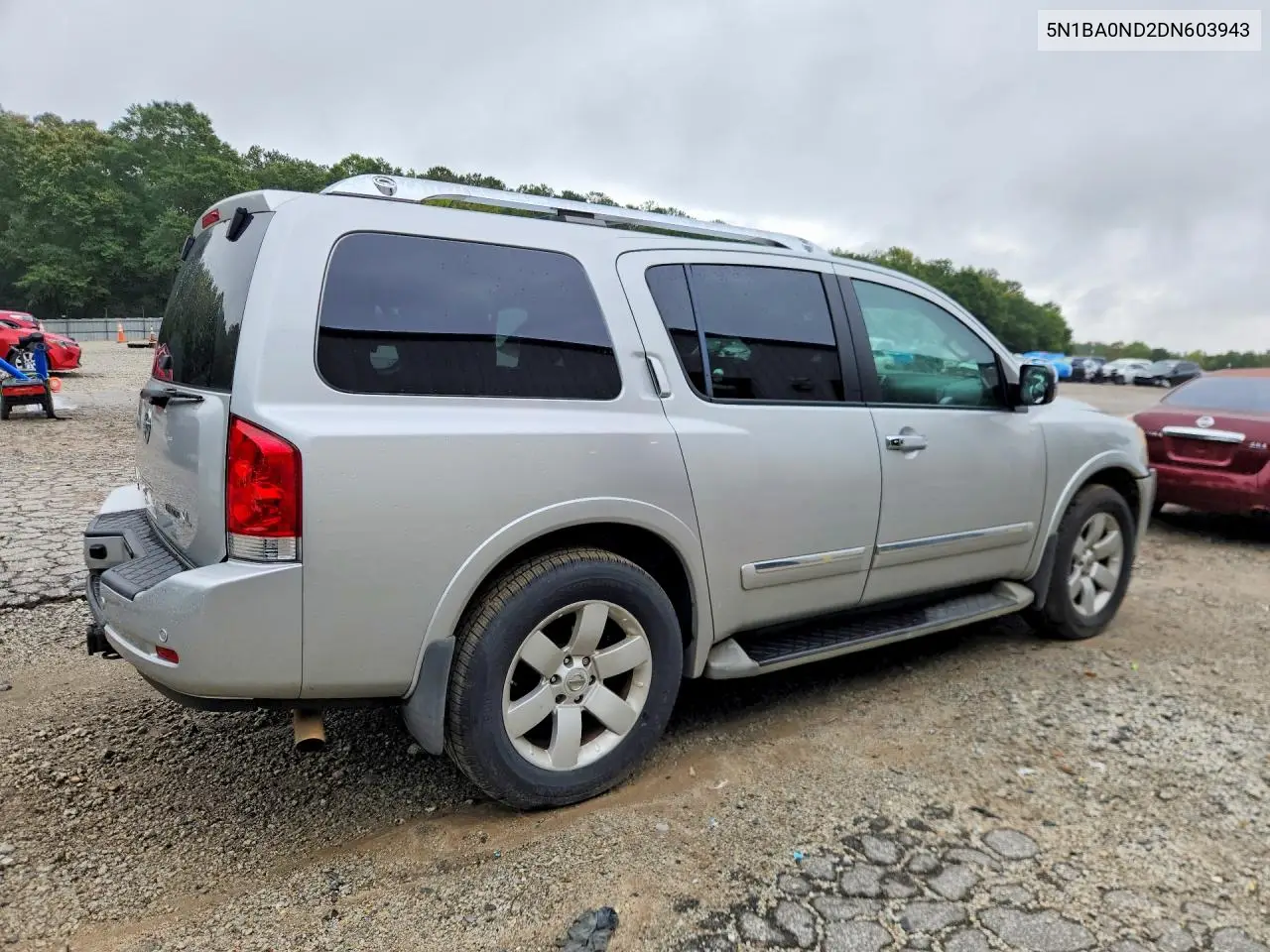 2013 NISSAN ARMADA VIN 5N1BA0ND2DN603943 — фото 3
