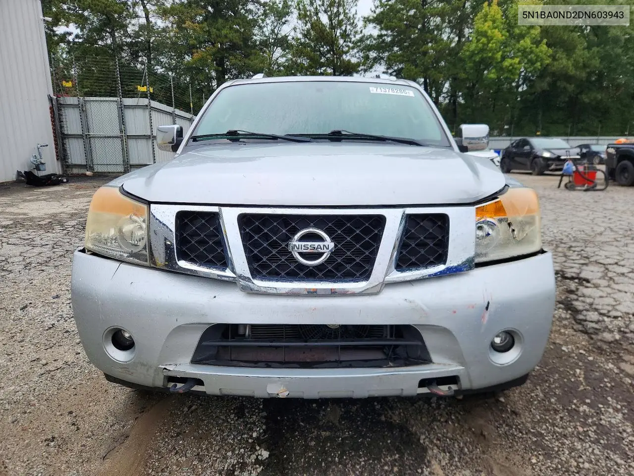 2013 NISSAN ARMADA VIN 5N1BA0ND2DN603943 — фото 5