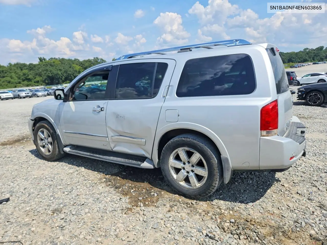 2014 NISSAN ARMADA VIN 5N1BA0NF4EN603865 — фото 2
