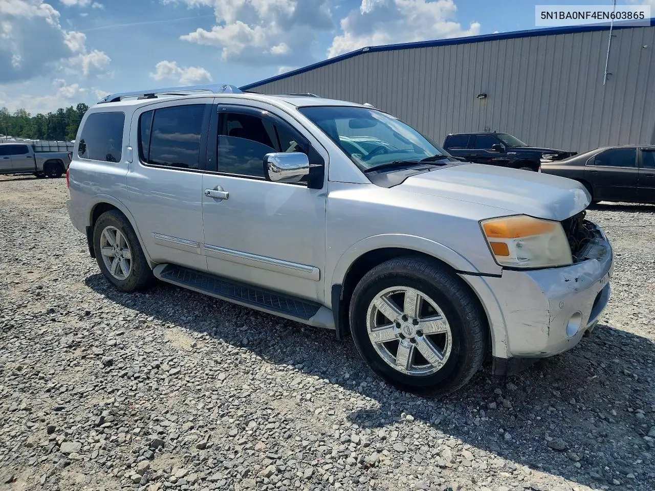 2014 NISSAN ARMADA VIN 5N1BA0NF4EN603865 — фото 4