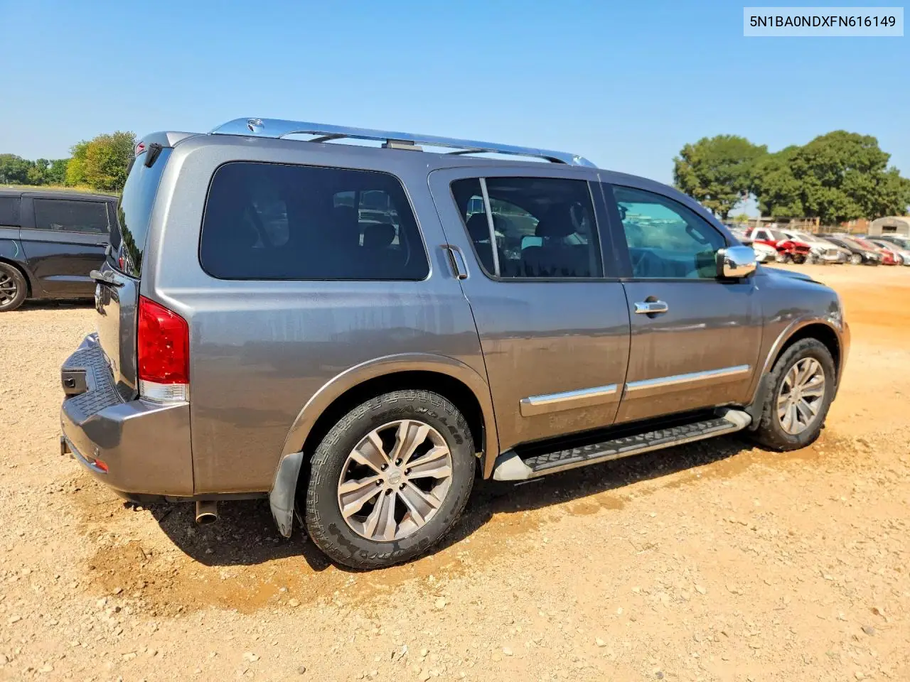 2015 NISSAN ARMADA VIN 5N1BA0NDXFN616149 — фото 3