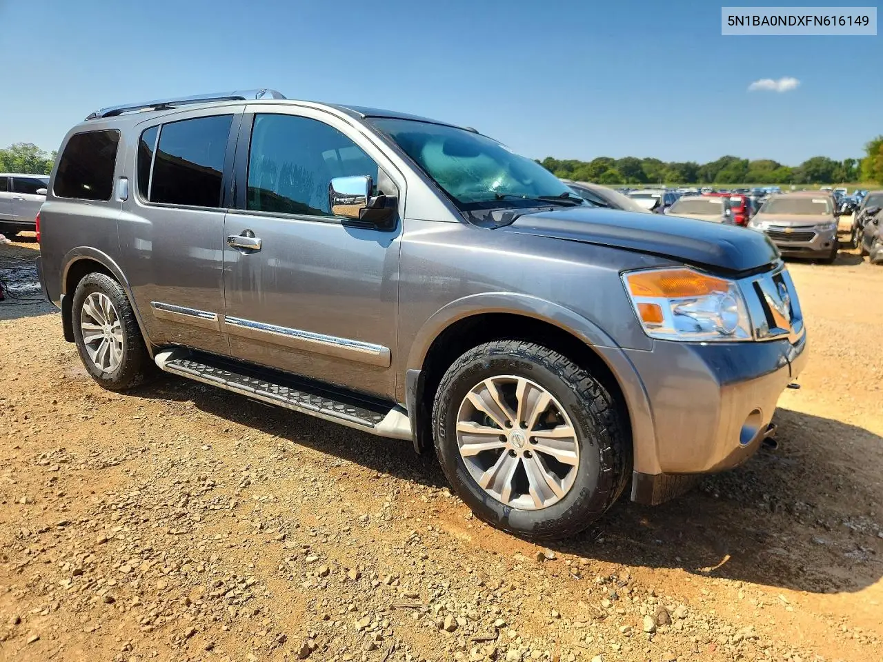 2015 NISSAN ARMADA VIN 5N1BA0NDXFN616149 — фото 4