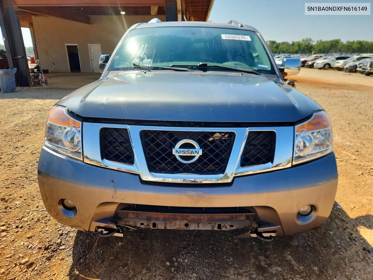 2015 NISSAN ARMADA VIN 5N1BA0NDXFN616149 — фото 5