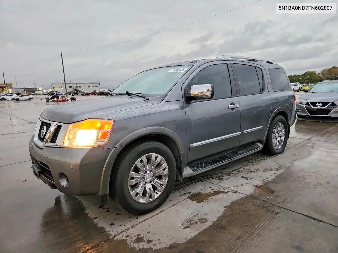 NISSAN ARMADA 2015, VIN 5N1BA0ND7FN602807