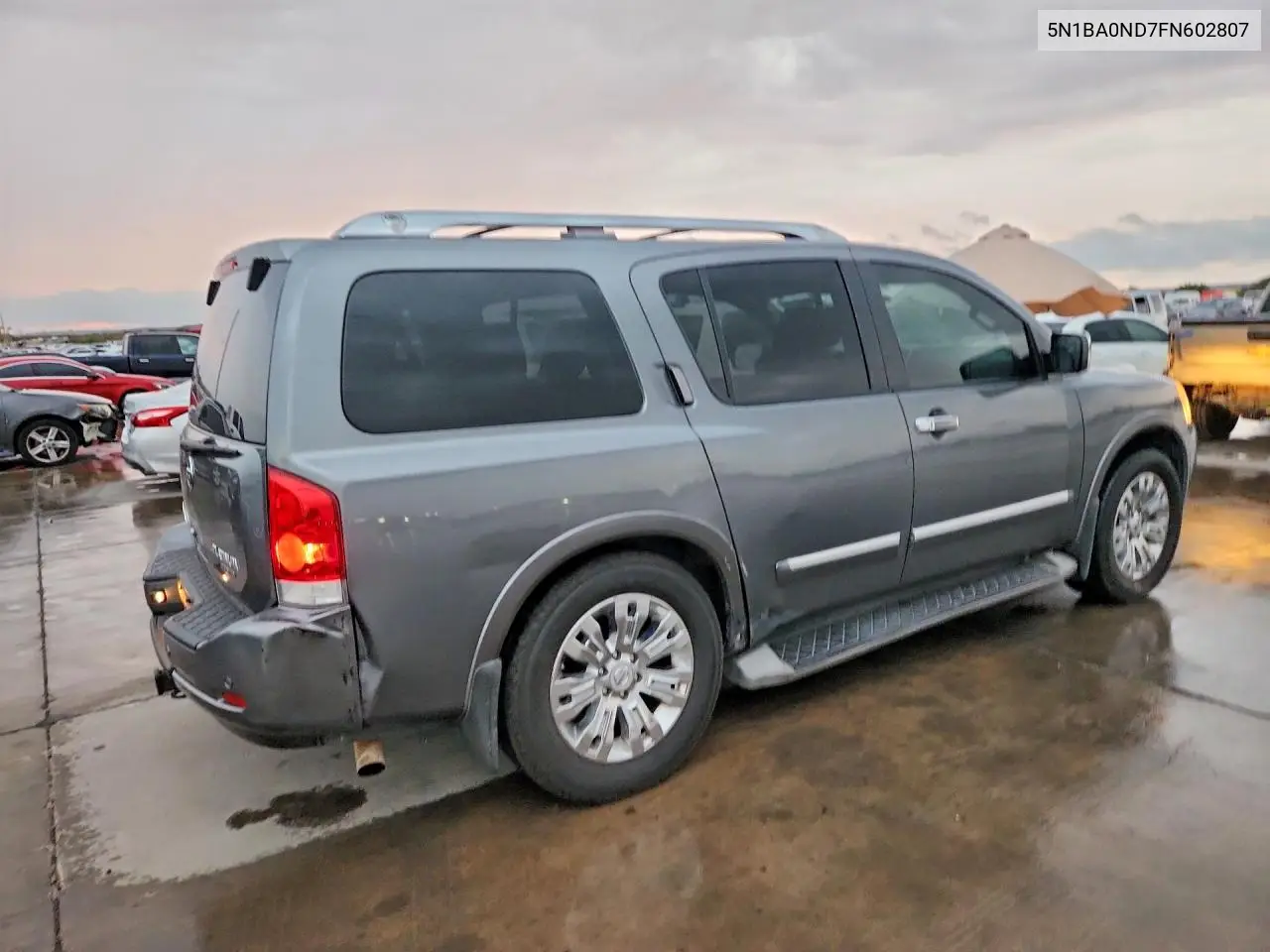 2015 NISSAN ARMADA VIN 5N1BA0ND7FN602807 — фото 3