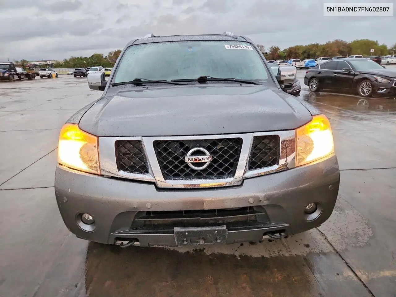2015 NISSAN ARMADA VIN 5N1BA0ND7FN602807 — фото 5