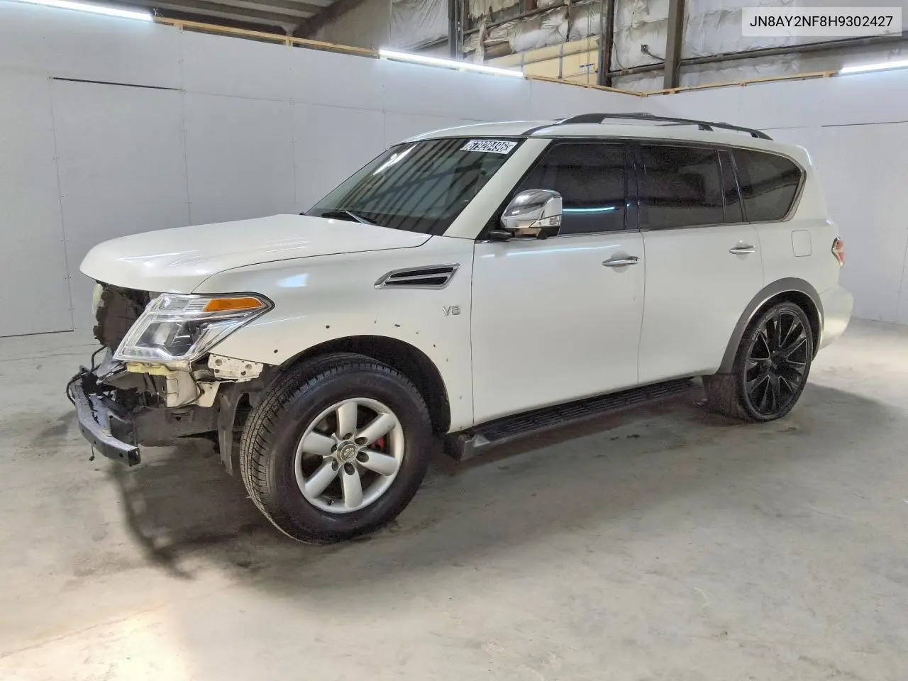 NISSAN ARMADA 2017, VIN JN8AY2NF8H9302427
