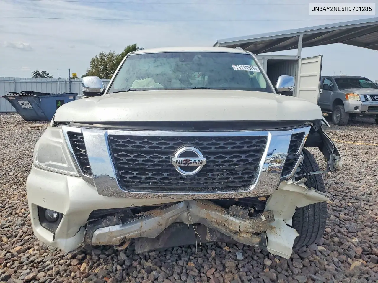 2017 NISSAN ARMADA VIN JN8AY2NE5H9701285 — фото 5