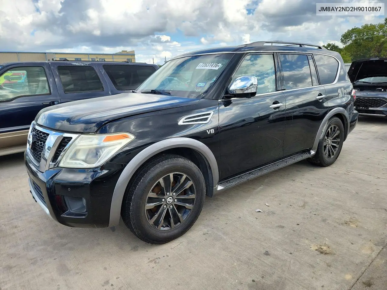NISSAN ARMADA 2017, VIN JM8AY2ND2H9010867
