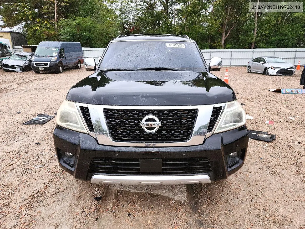 2017 NISSAN ARMADA VIN JN8AY2NE1H9702448 — фото 5
