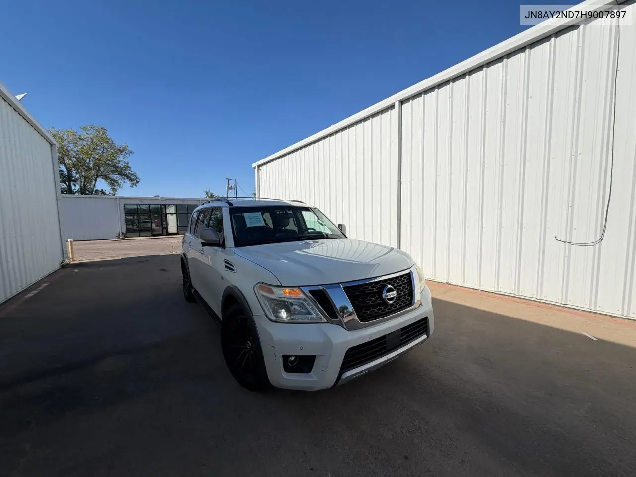 NISSAN ARMADA 2017, VIN JN8AY2ND7H9007897