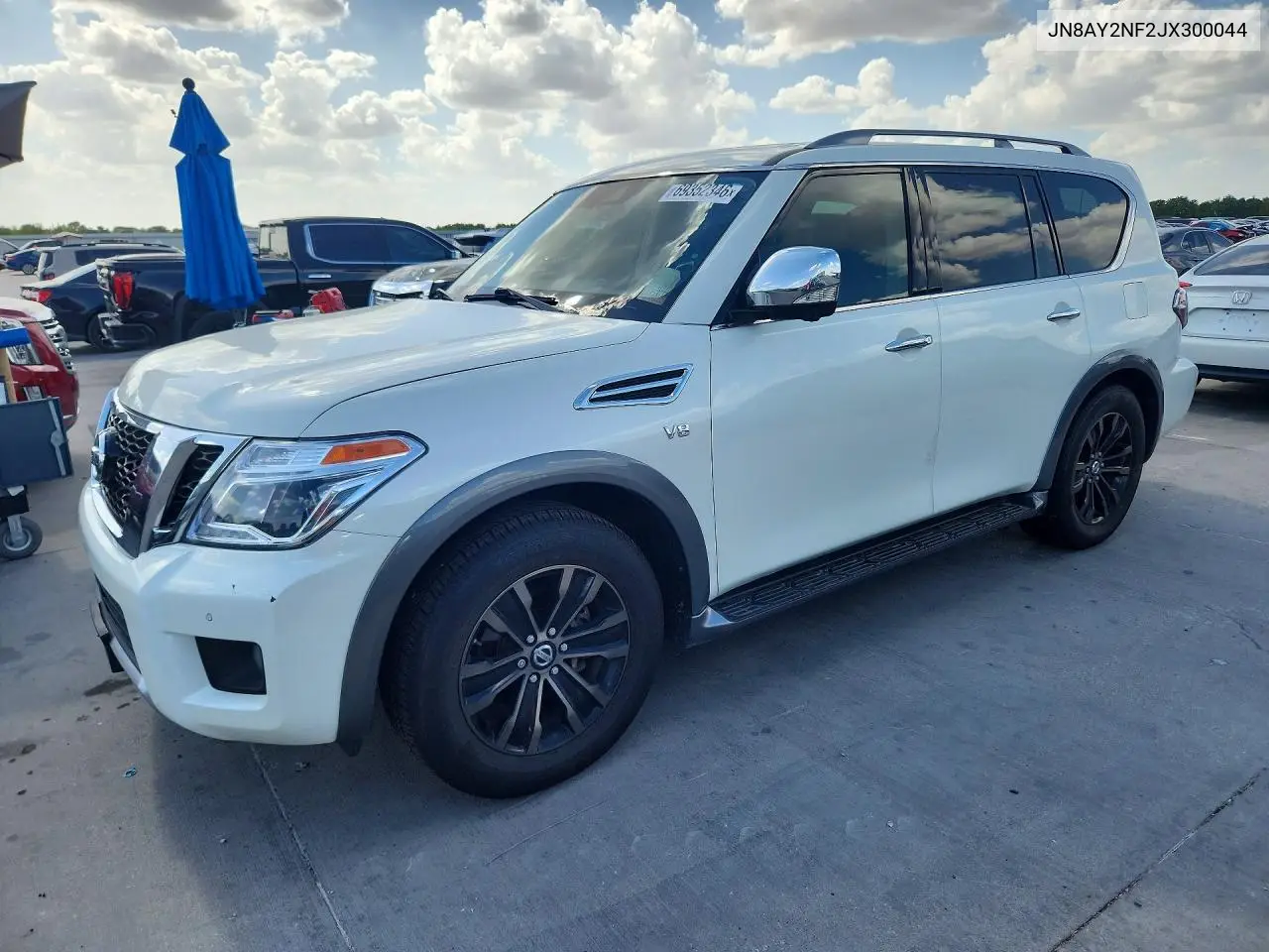 NISSAN ARMADA 2018, VIN JN8AY2NF2JX300044