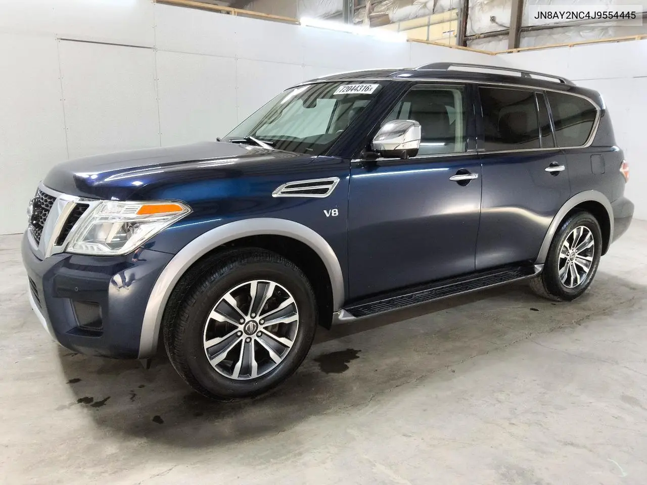 NISSAN ARMADA 2018, VIN JN8AY2NC4J9554445