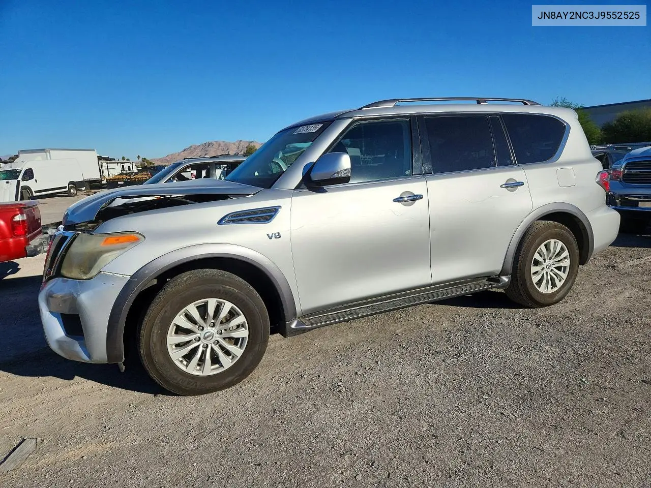 NISSAN ARMADA 2018, VIN JN8AY2NC3J9552525