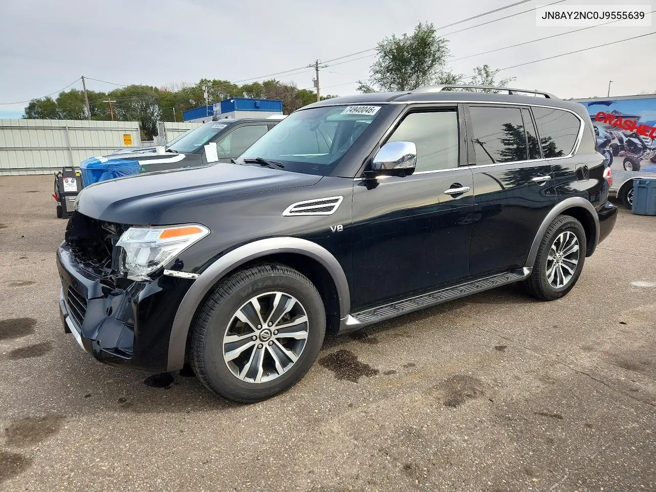 NISSAN ARMADA 2018, VIN JN8AY2NC0J9555639