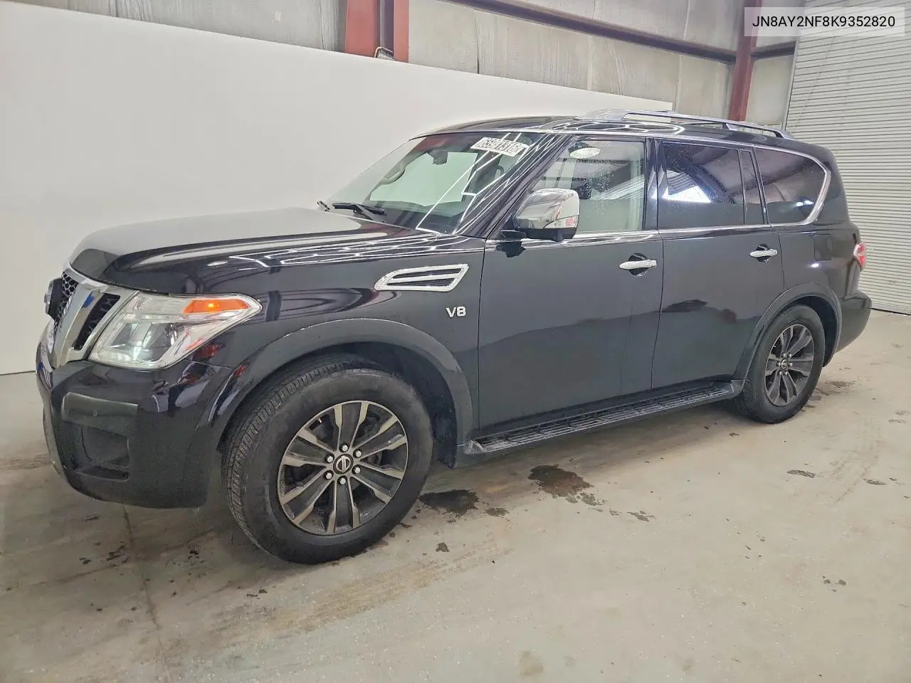 NISSAN ARMADA 2019, VIN JN8AY2NF8K9352820