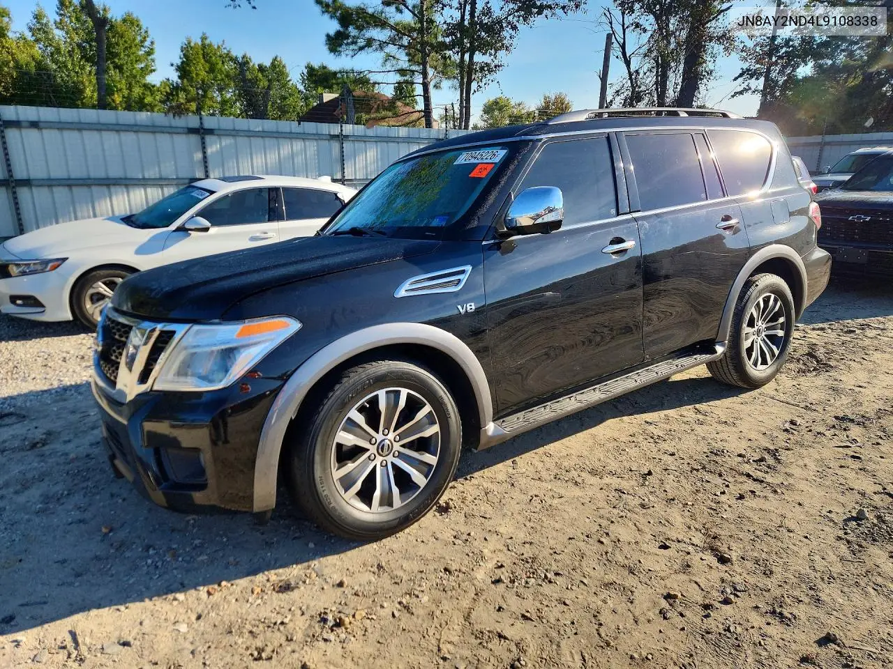 NISSAN ARMADA 2020, VIN JN8AY2ND4L9108338