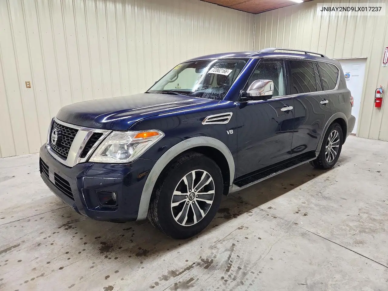 NISSAN ARMADA 2020, VIN JN8AY2ND9LX017237