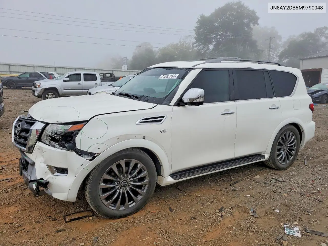 NISSAN ARMADA 2021, VIN JN8AY2DB5M9790048