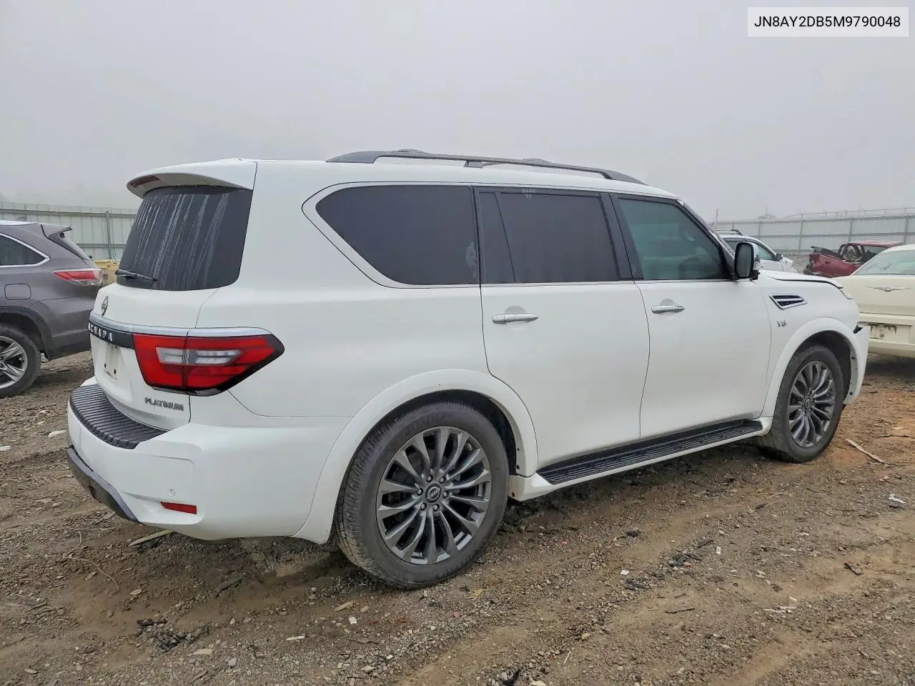 2021 NISSAN ARMADA VIN JN8AY2DB5M9790048 — фото 3