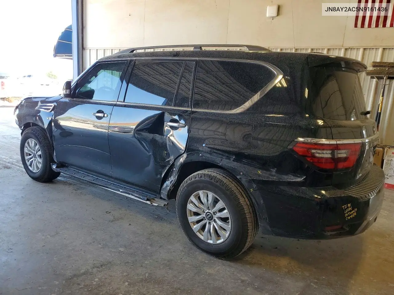 2022 NISSAN ARMADA VIN JN8AY2AC5N9161436 — фото 2