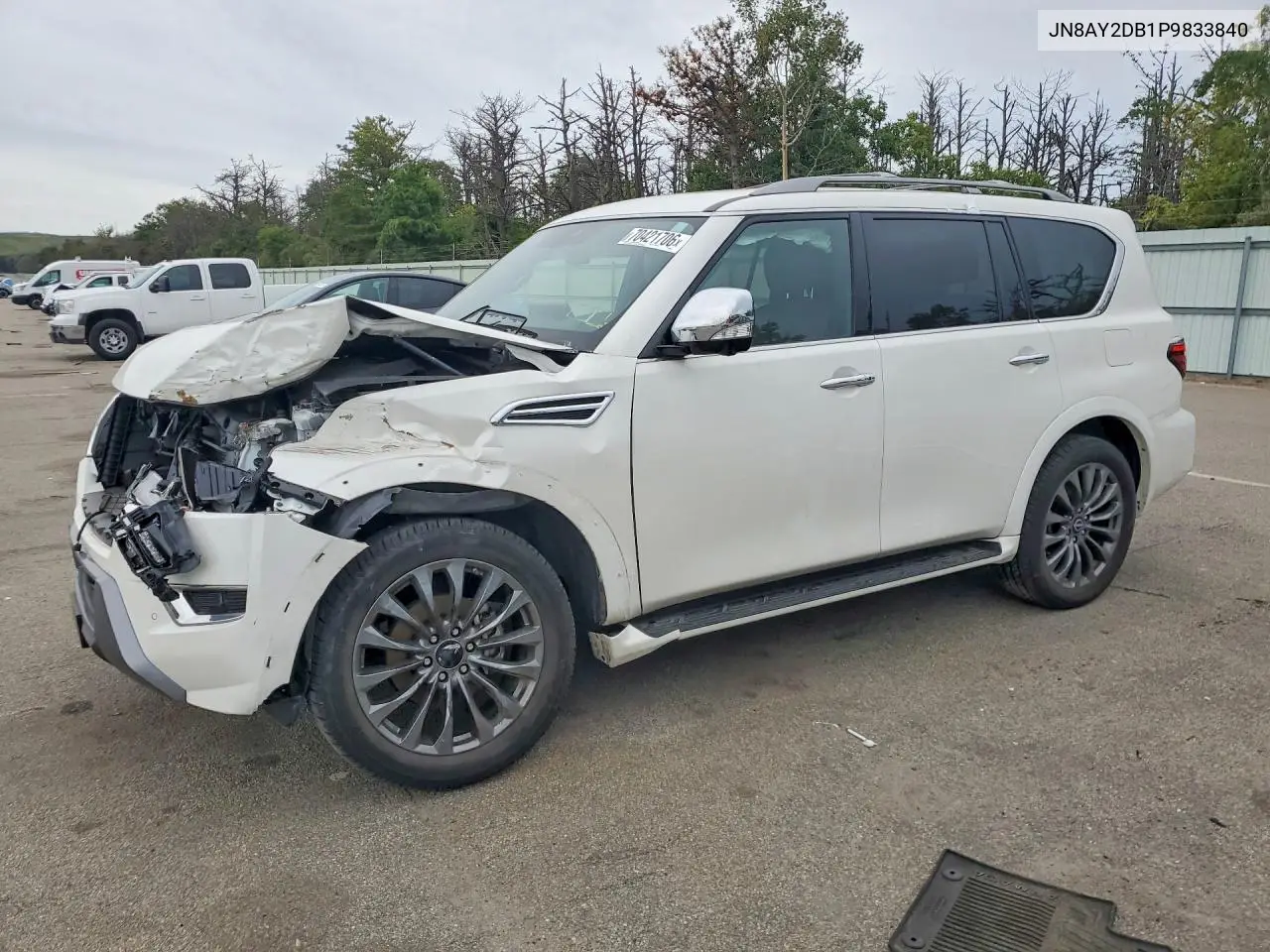 NISSAN ARMADA 2023, VIN JN8AY2DB1P9833840