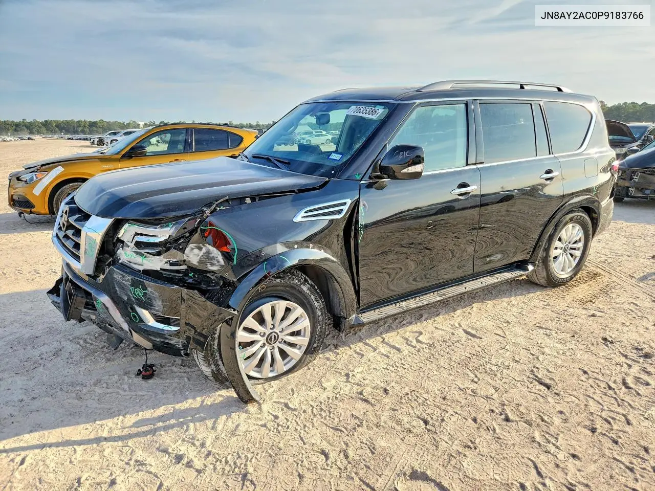 NISSAN ARMADA 2023, VIN JN8AY2AC0P9183766