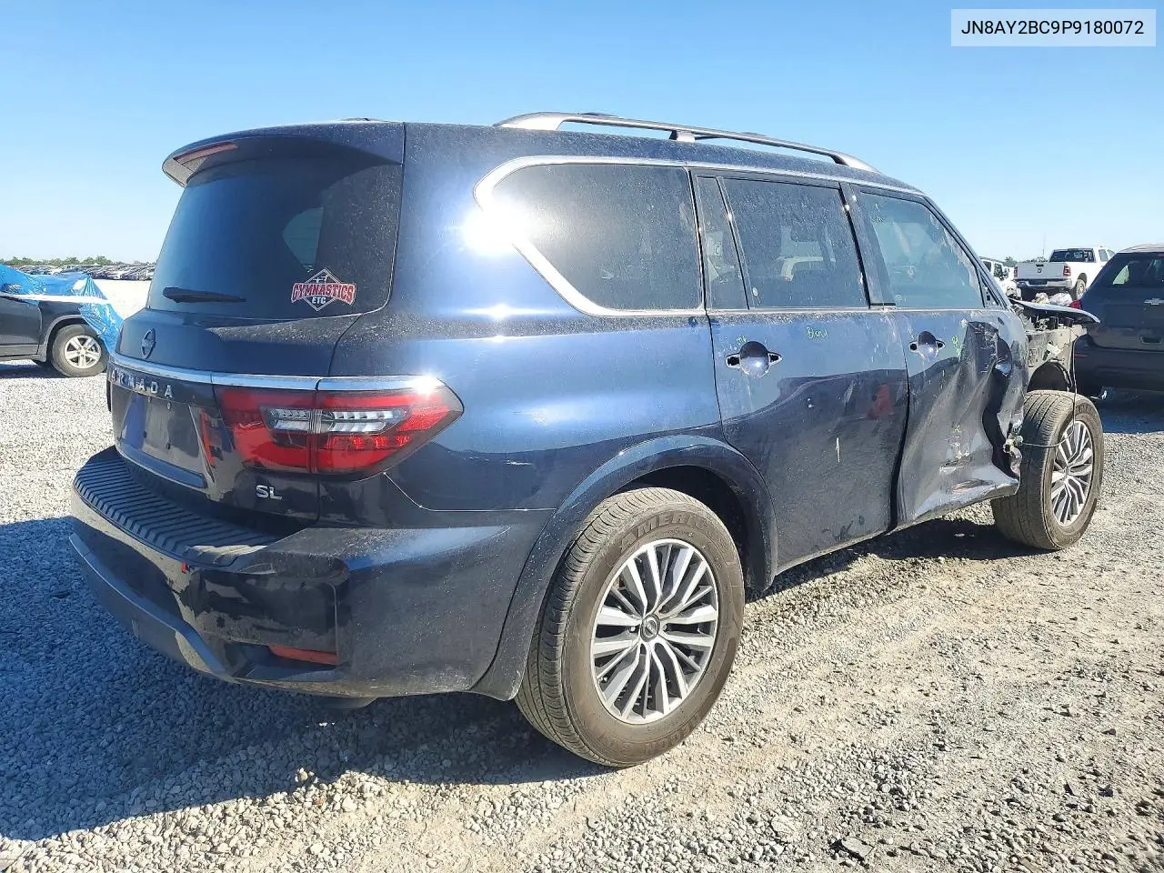 2023 NISSAN ARMADA VIN JN8AY2BC9P9180072 — фото 3