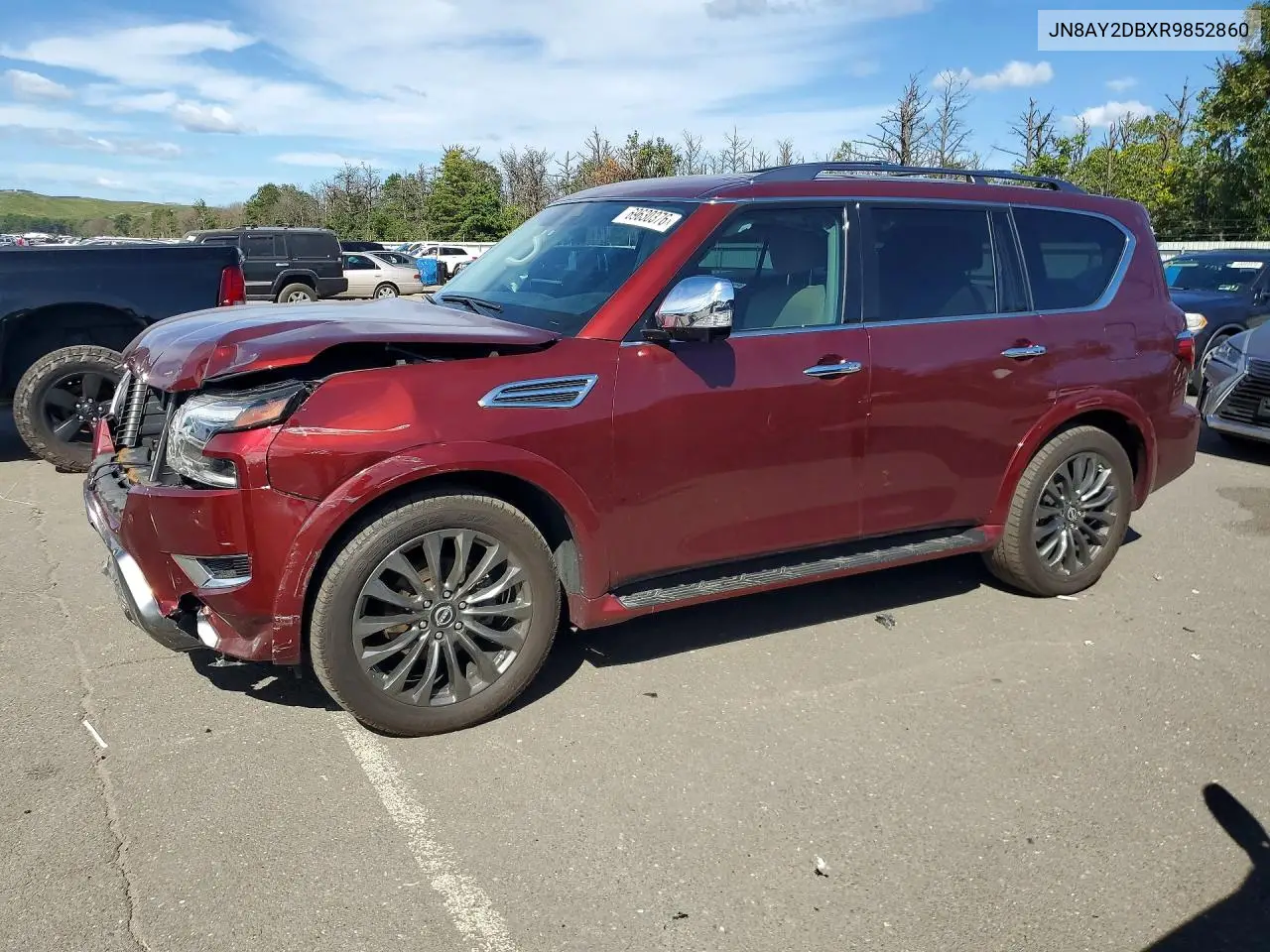 NISSAN ARMADA 2024, VIN JN8AY2DBXR9852860
