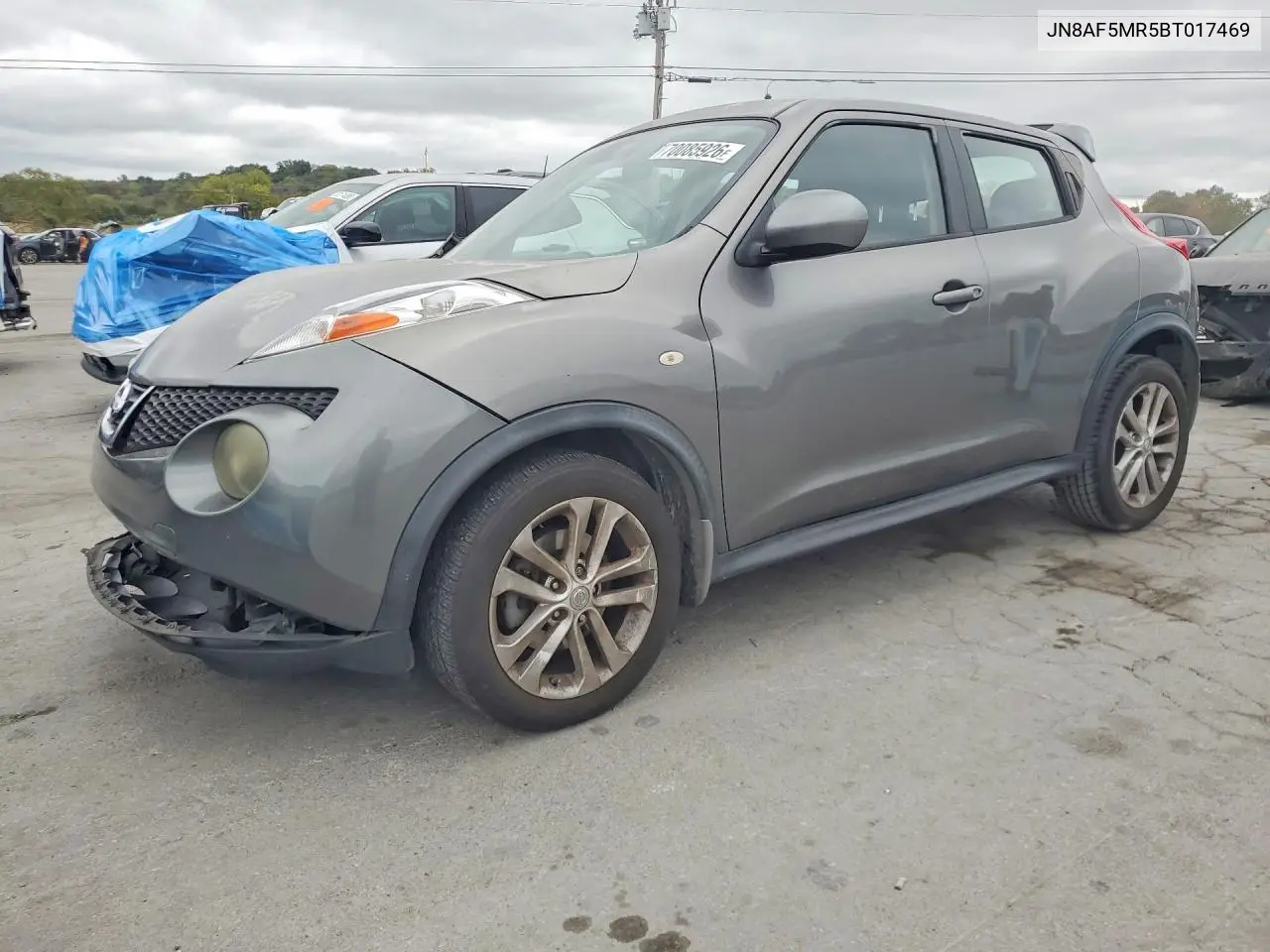 NISSAN JUKE 2011, VIN JN8AF5MR5BT017469