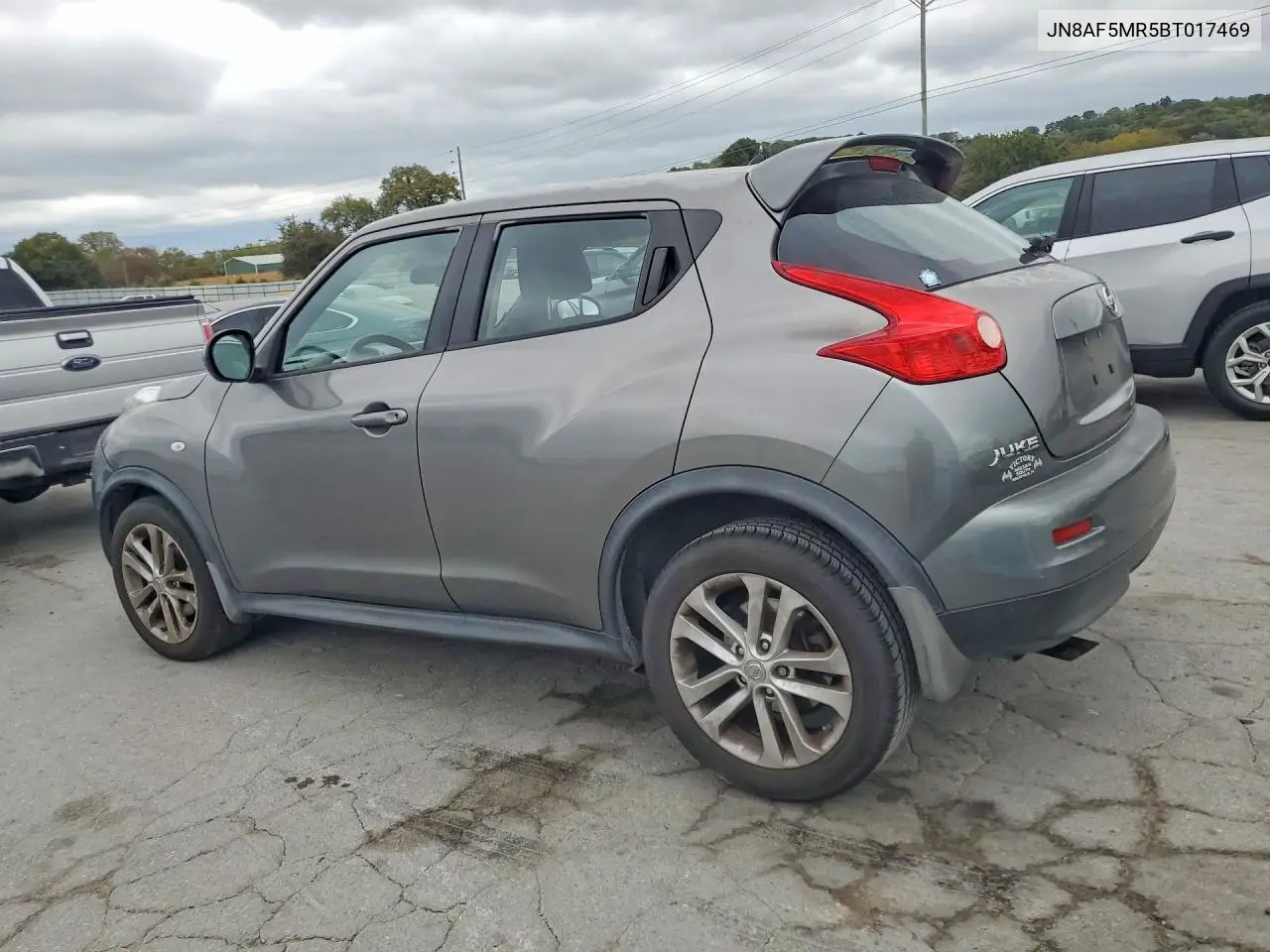 2011 NISSAN JUKE VIN JN8AF5MR5BT017469 — фото 2