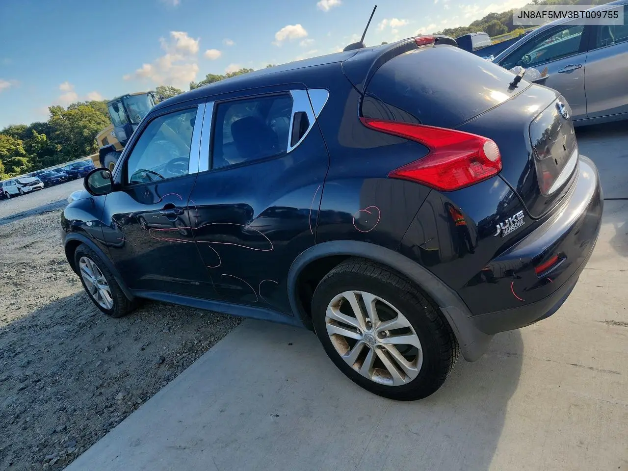 2011 NISSAN JUKE VIN JN8AF5MV3BT009755 — фото 2