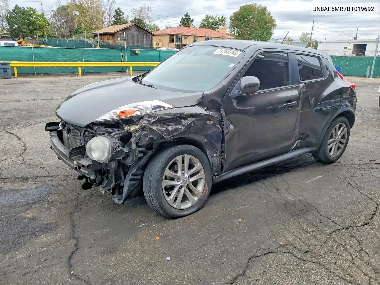 NISSAN JUKE 2011, VIN JN8AF5MR7BT019692